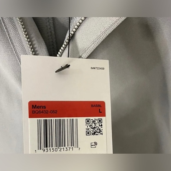 Nike Vapor Select Baseball High Cut Pants Men's Gray Size L Dri Fit. NWT - Picture 5 of 11